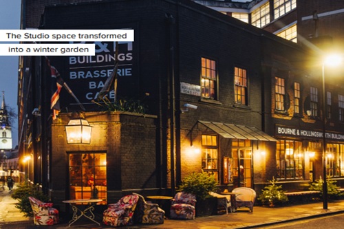 Christmas at Bourne Hollingsworth Buildings - Best Venues London