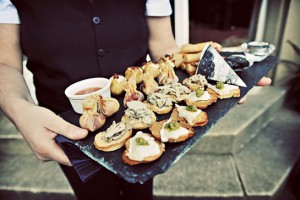 Delicious-canapes-served-at-a-Goldsborough-Hall-function