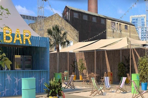 London City Beach Pop Up Venue - Best Venues London