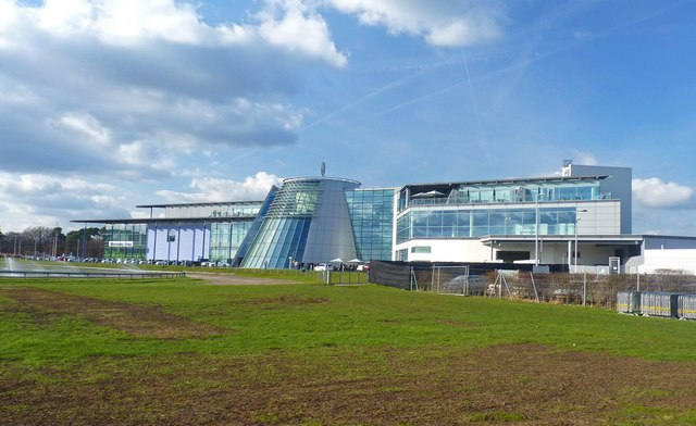 Mercedes Benz World from the outside