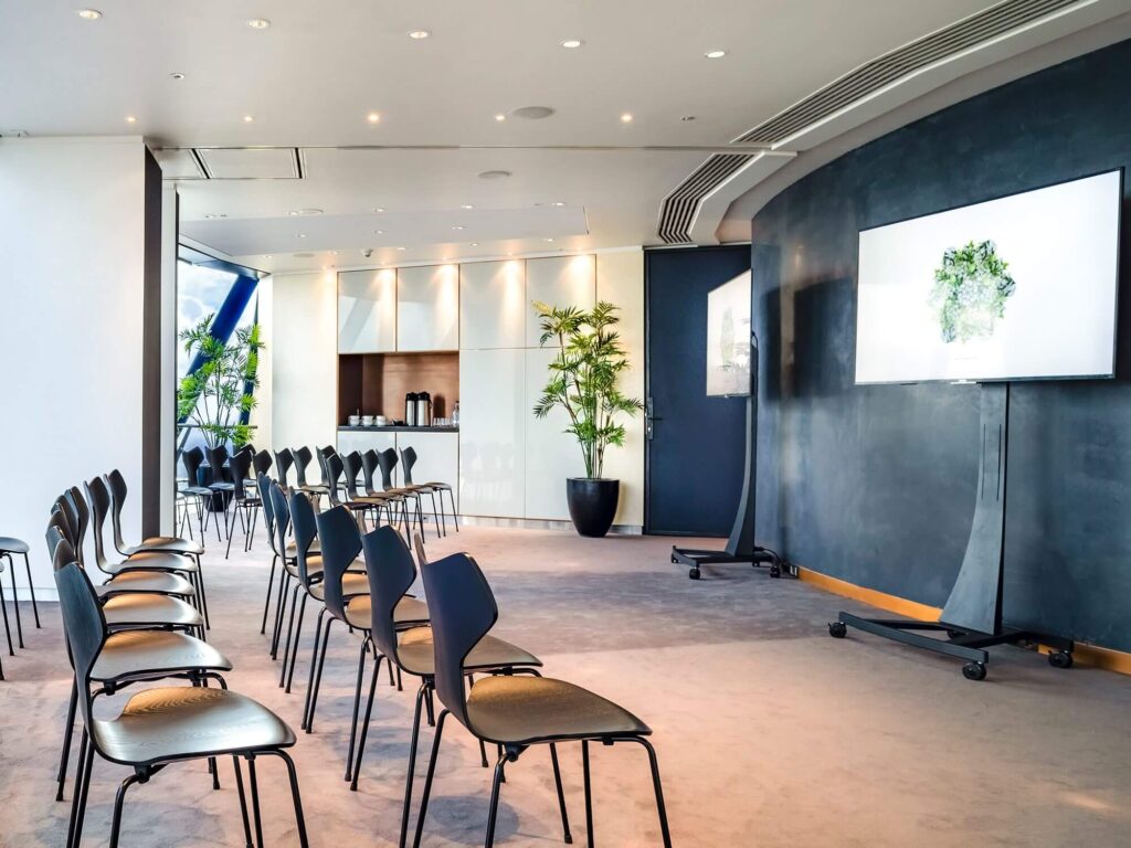 the gherkin meeting rooms