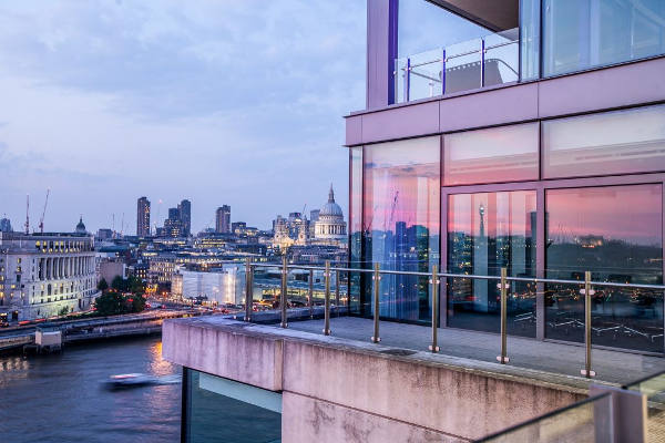 Venue with a view over London