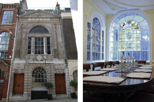 Watermens Hall Interior and Exterior