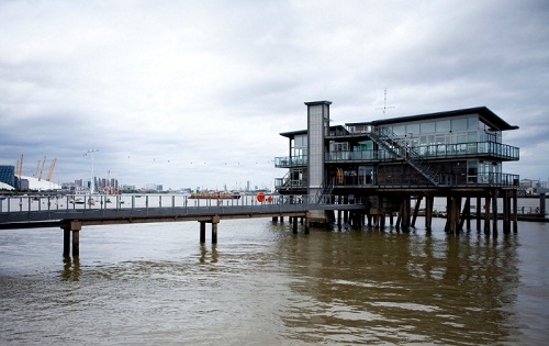 The Greenwich Yacht Club on the River Thames