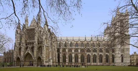 Westminster Abbey north side
