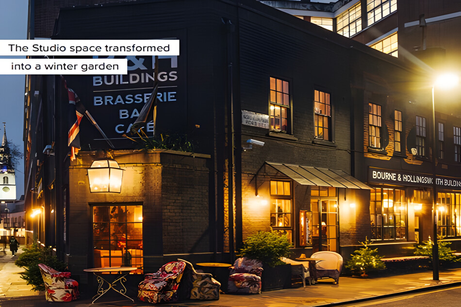 Christmas at Bourne Hollingsworth Buildings - Best Venues London