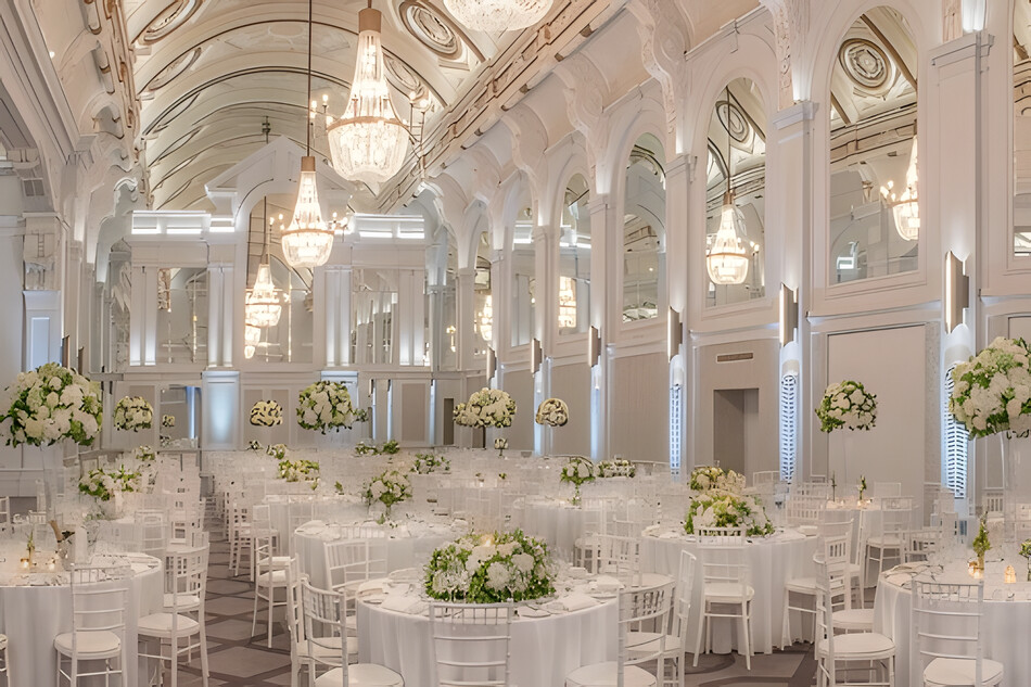 impressive ballroom for hire