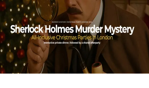 Sherlock Homes Murder Mystery Christmas