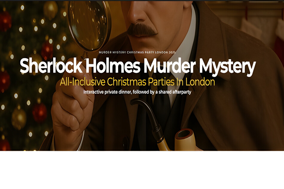 Sherlock Homes Murder Mystery Christmas
