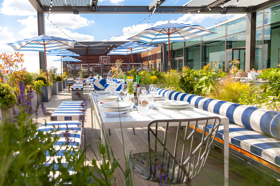 roof garden london for parties